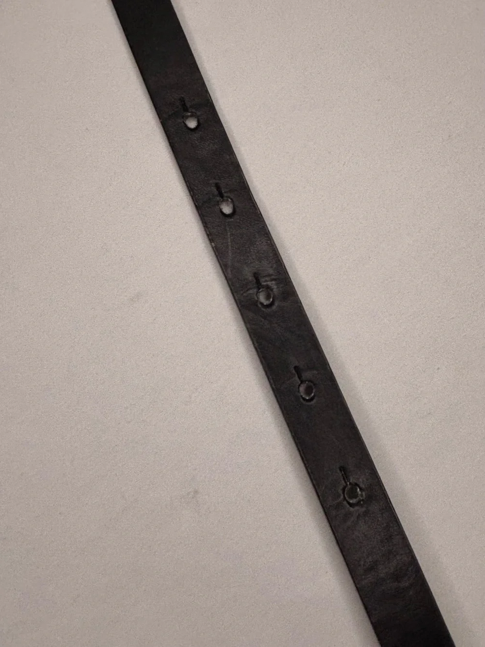 Forever 21 Women’s Black Leather Belt with Silver Rose Buckle